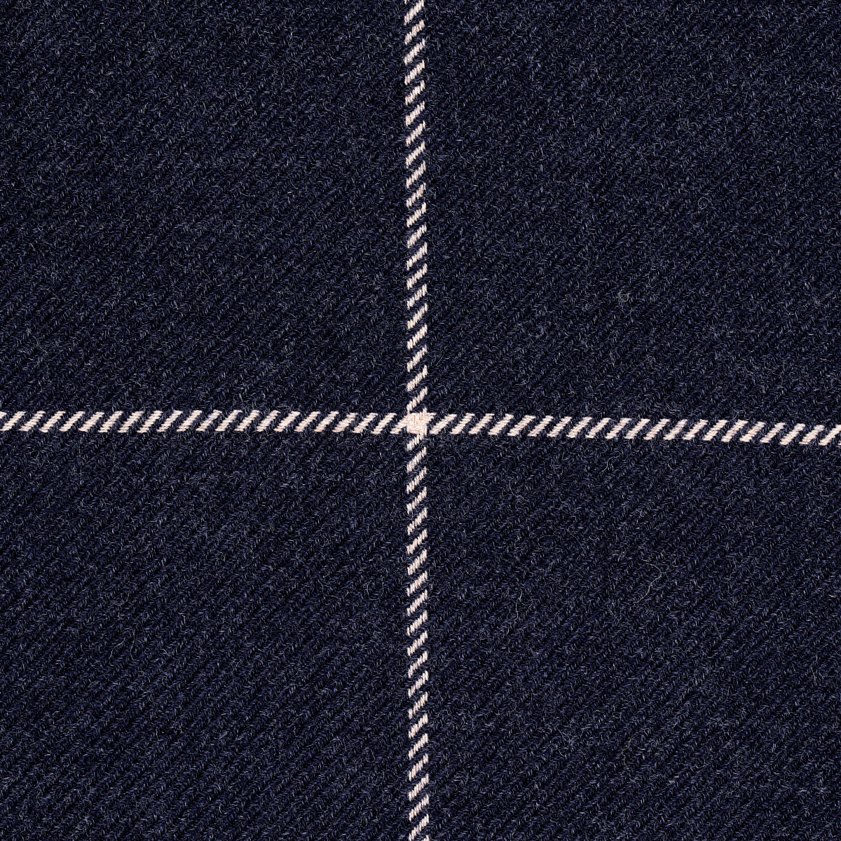 BANCROFT-WOOL-PLAID-NAVY-SCHUMACHER-66774 - Schumacher Fabric