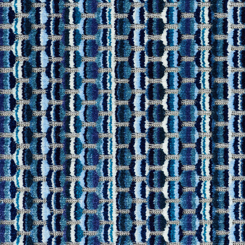 DOWNTOWN-VELVET-INDIGO-SCHUMACHER-66913 - Schumacher Fabric