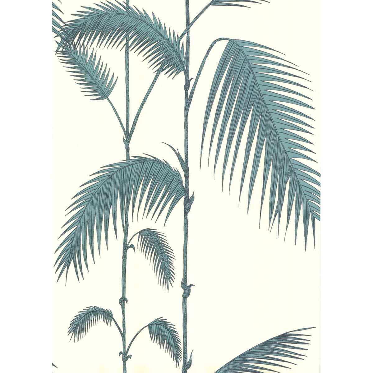 662012Cs0 Palm Leaves White G Cole Son Wallpaper