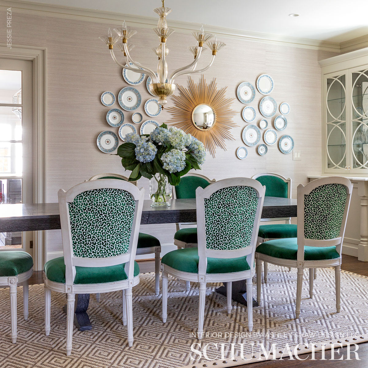 MADELEINE-VELVET-EMERALD-SCHUMACHER-68825 - Schumacher Tela