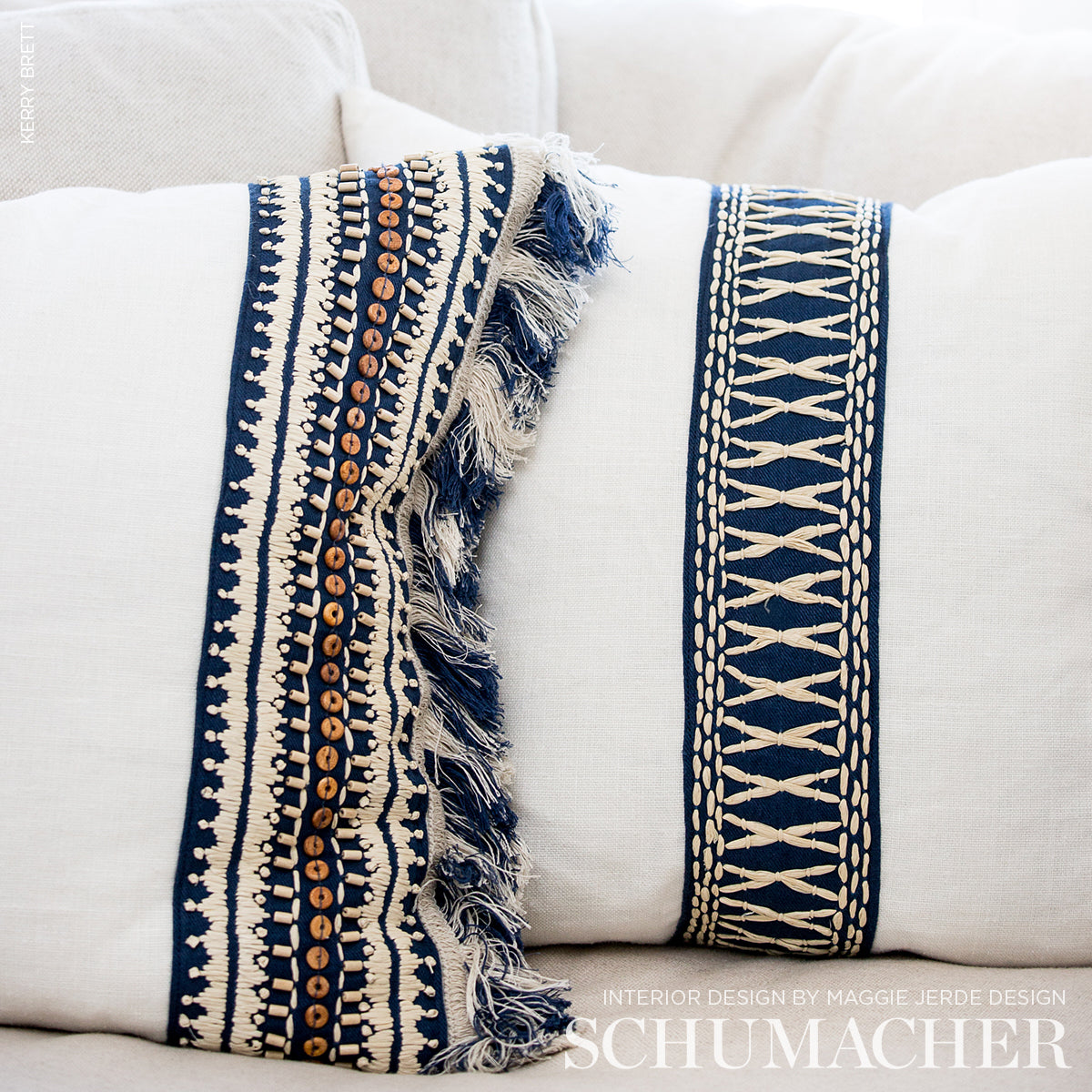 PALM-FROND-MARINE-SCHUMACHER-69281 - Schumacher Recortar