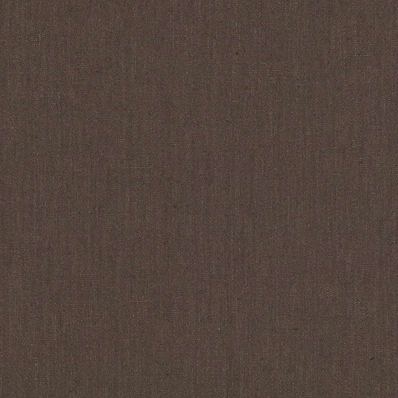 Lange Glazed Linen - Espresso - Schumacher 69338 Fabric - Schumacher Fabric