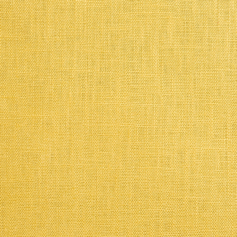 Lange Glazed Linen - Yellow - Schumacher 69367 Fabric - Schumacher Fabric