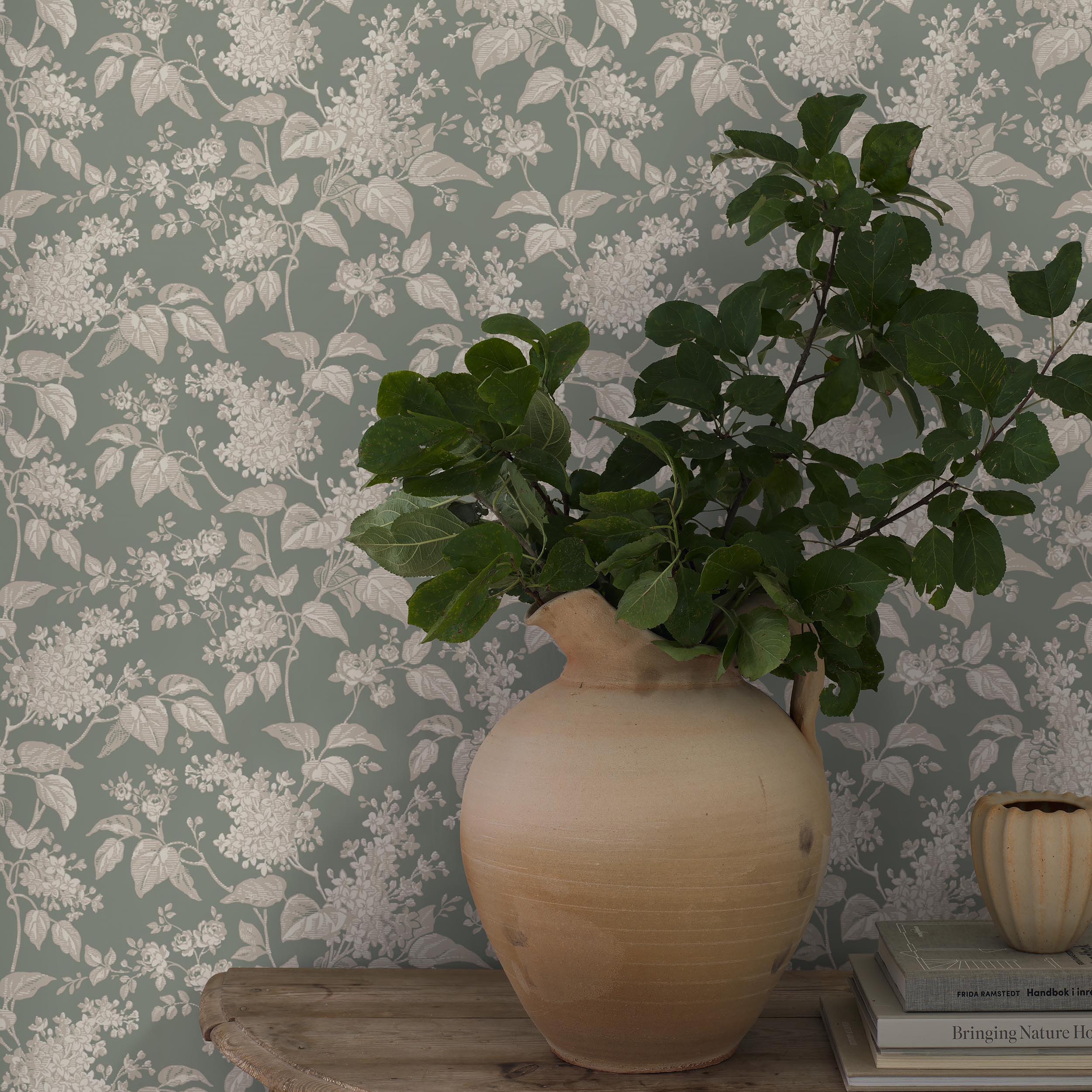 SYREN-OLIVE-SCHUMACHER-6963 - Schumacher Wallpaper