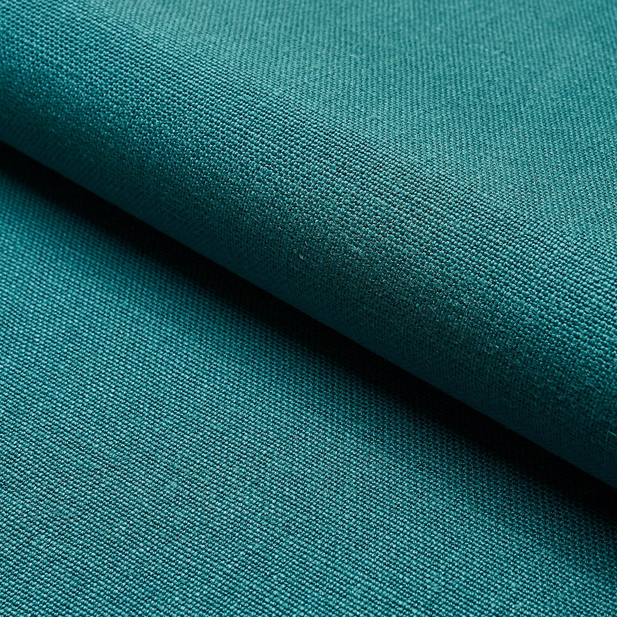 Piet Performance Linen - Deep Teal - Schumacher 69949 Fabric - Schumacher Fabric