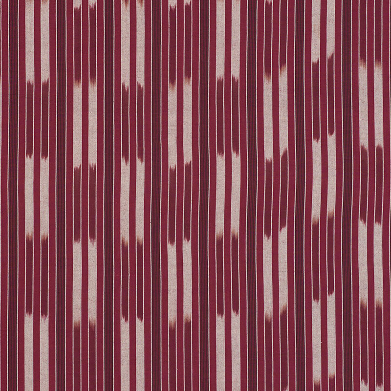 Cusco Ikat - Berry - Schumacher 71972 -Fabric - Schumacher Fabric