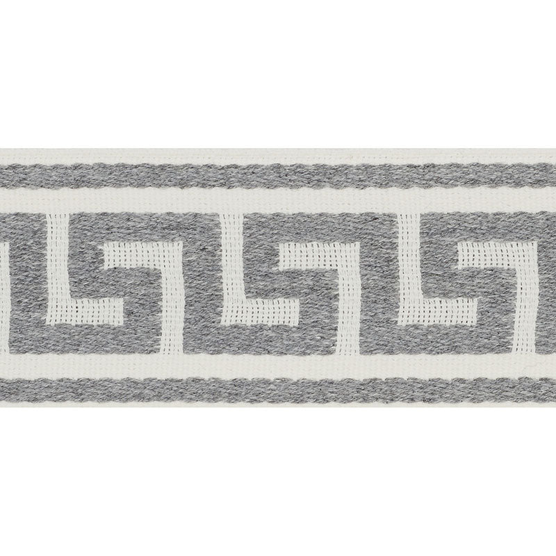 GANTON-TAPE-INDOOR-OUTDOOR-GREY-SCHUMACHER-72392 - Schumacher Trim