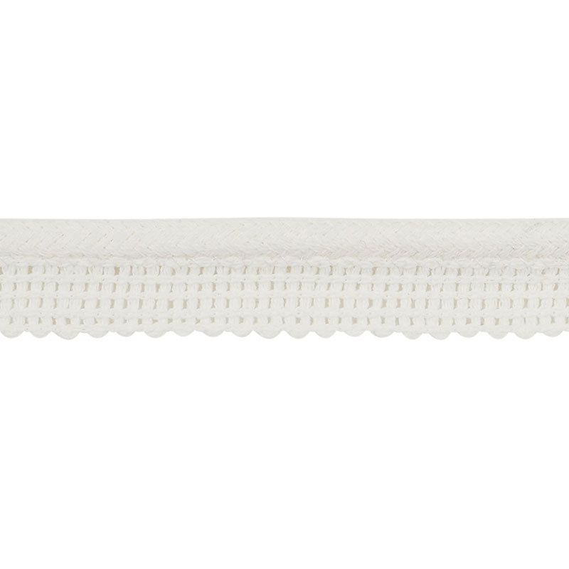 EUBIE-LIP-CORD-INDOOR-OUTDOOR-WHITE-SCHUMACHER-72420 - Schumacher Trim