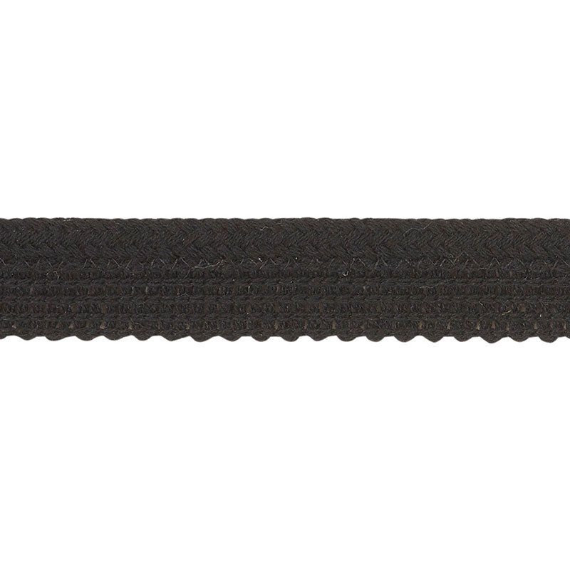 EUBIE-LIP-CORD-INDOOR-OUTDOOR-BLACK-SCHUMACHER-72426 - Schumacher Trim