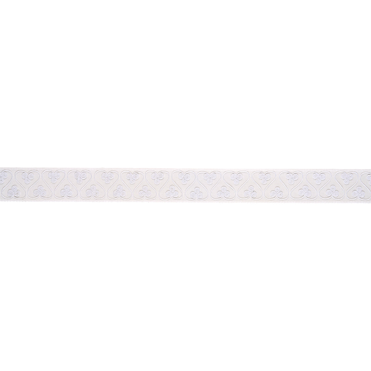Coquette Tape - White - Schumacher 72747 Trim - Schumacher Trim