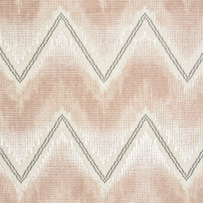 CHEVRON-VELVET-BLUSH-SCHUMACHER-72840 - Schumacher Fabric