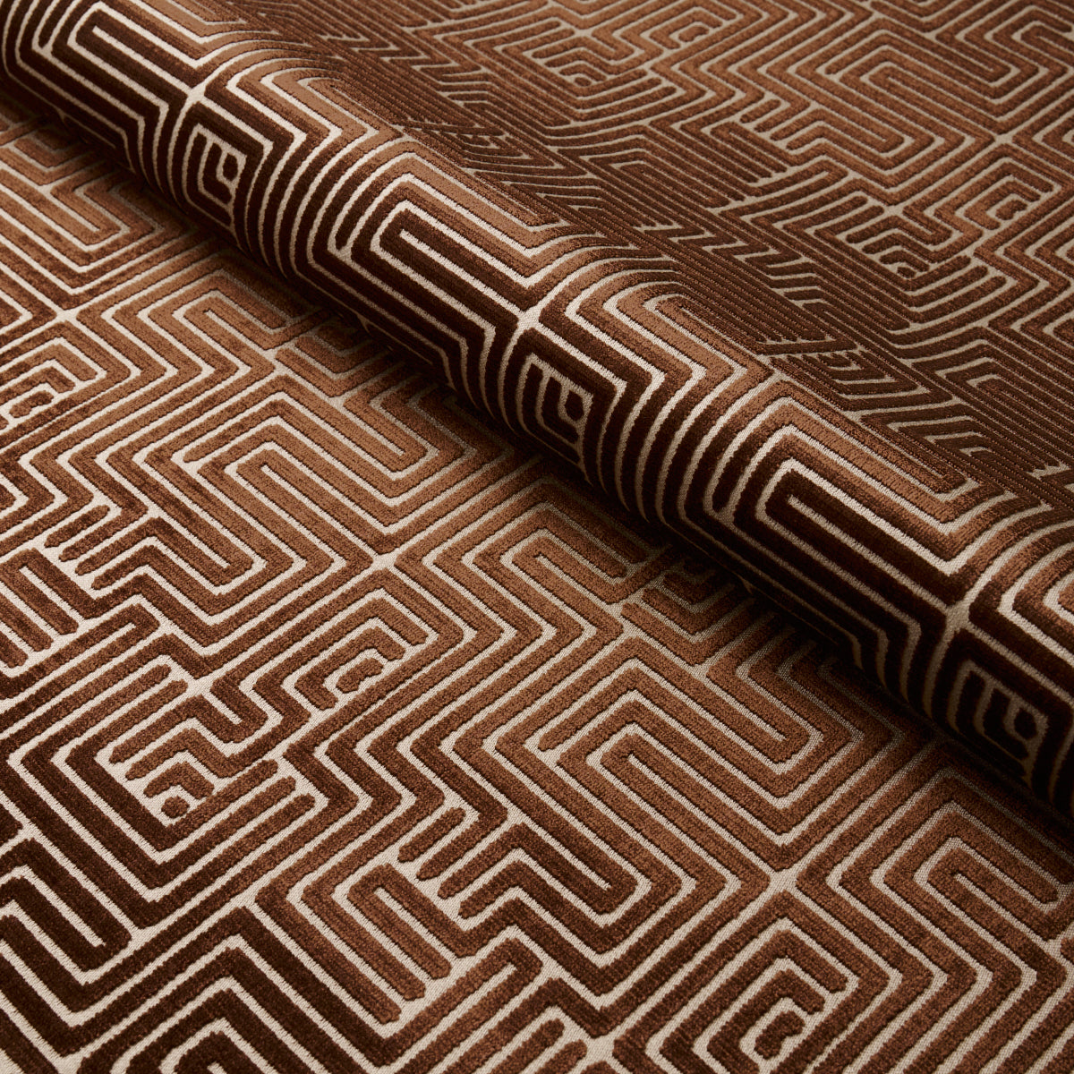 LISBOA-VELVET-BRONZE-SCHUMACHER-72957 - Schumacher Fabric