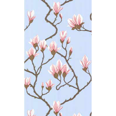 Magnolia Wp - Pale Blue - Cole & Son Wallpaper