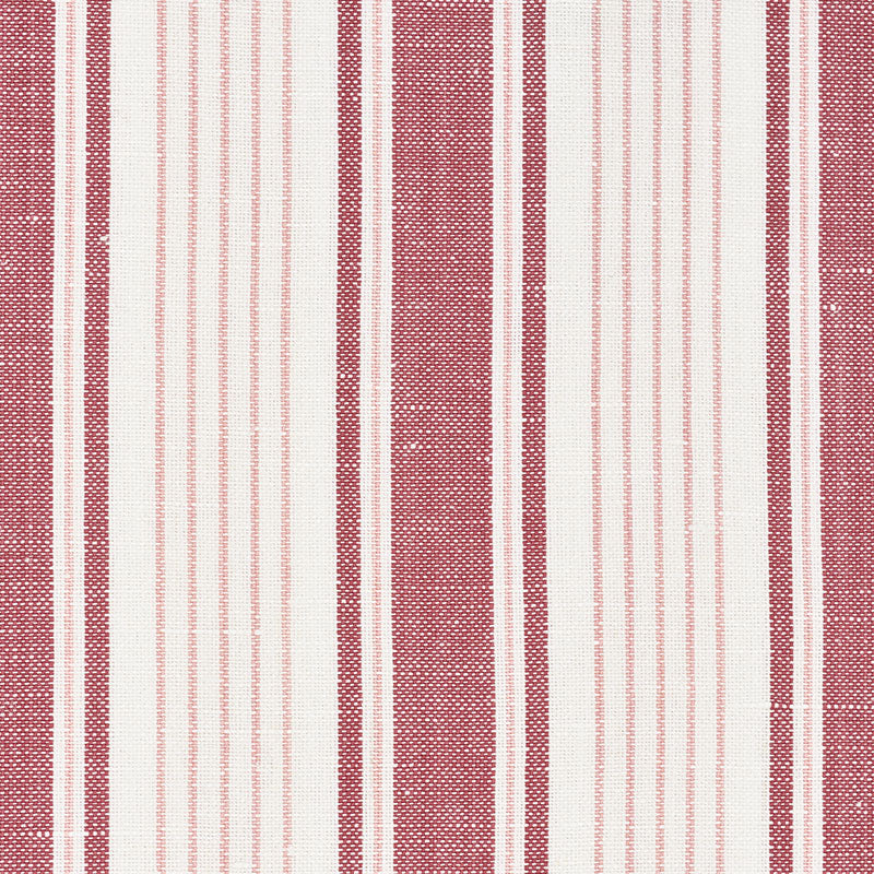 OJAI-STRIPE-RED-SCHUMACHER-73004 - Schumacher Fabric