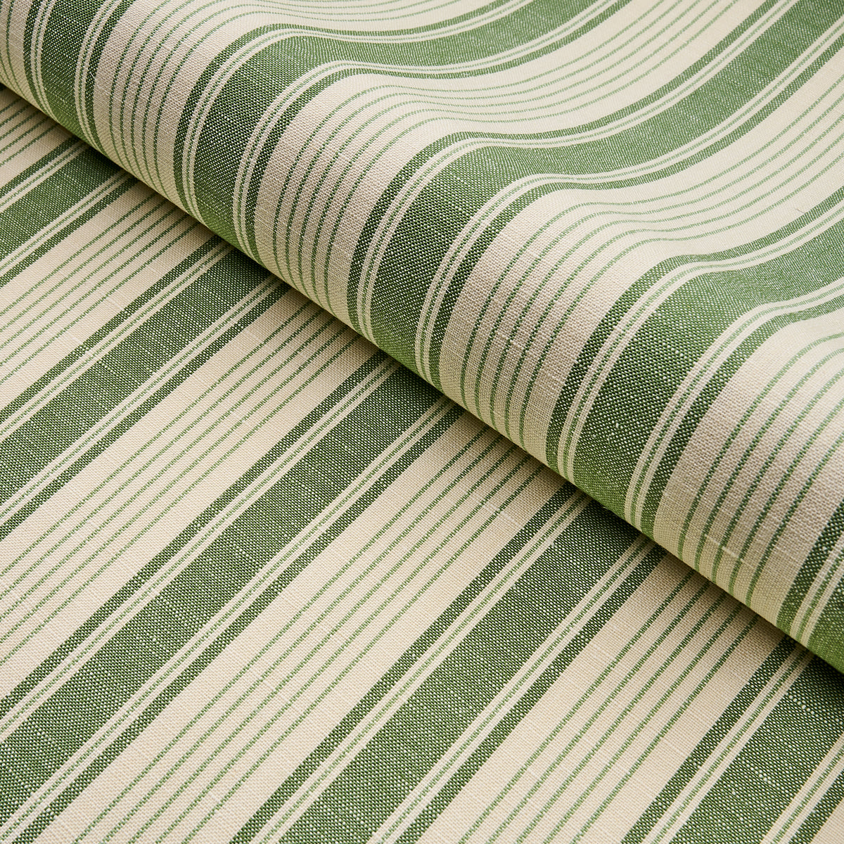 OJAI-STRIPE-LEAF-GREEN-SCHUMACHER-73005 - Schumacher Fabric