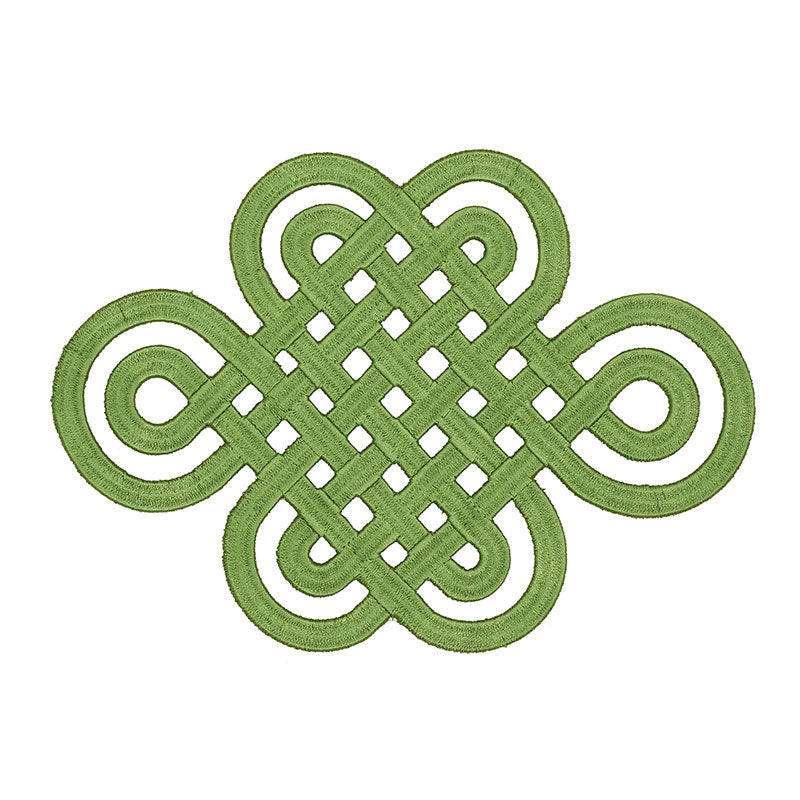 GOOD-LUCK-KNOT-APPLIQU-JADE-SCHUMACHER-73053 - Schumacher Recortar