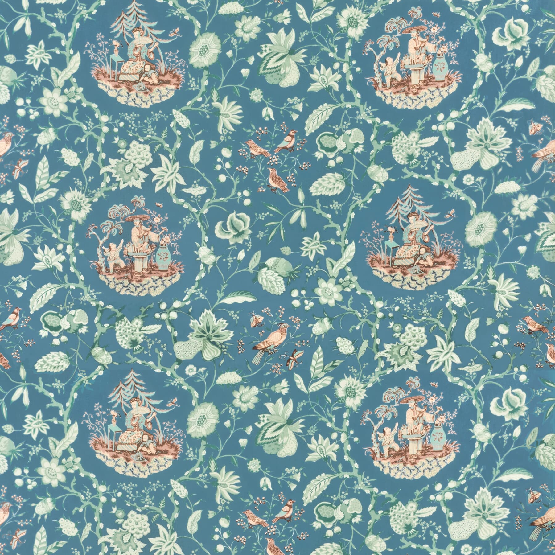 7324-49 Tea Garden by Stout Fabric