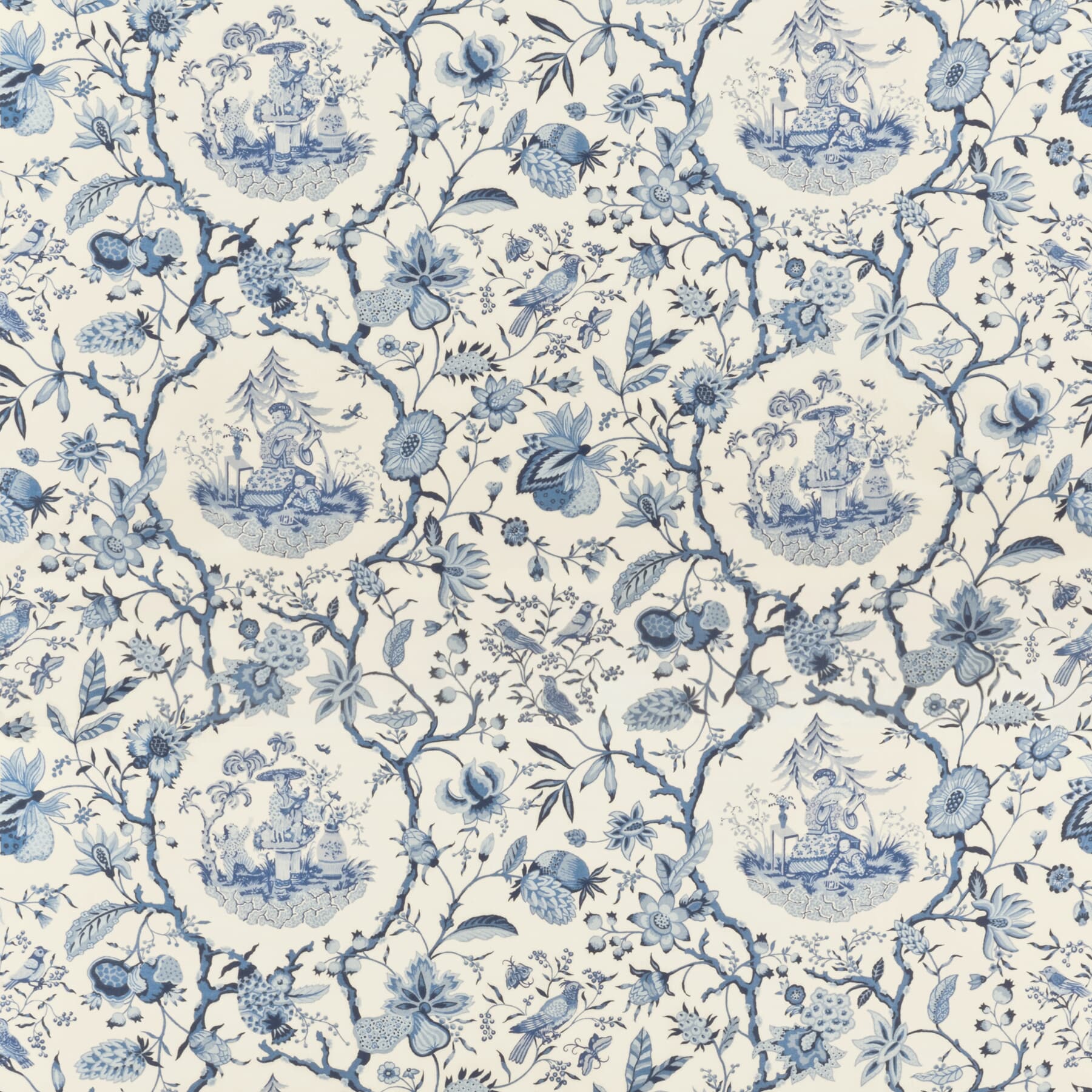 7324-4 Tea Garden by Stout Fabric