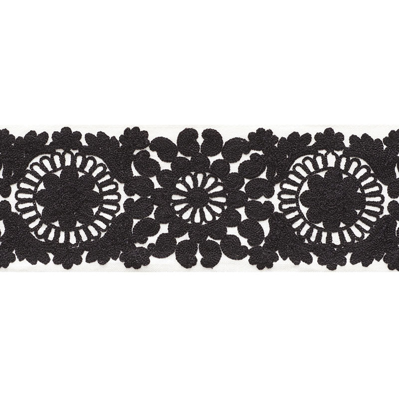 JOELLE-TAPE-BLACK-SCHUMACHER-73621 - Schumacher Trim