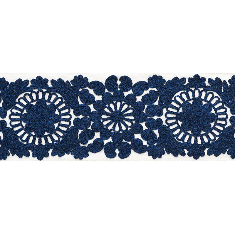 JOELLE-TAPE-BLUE-SCHUMACHER-73622 - Schumacher Trim