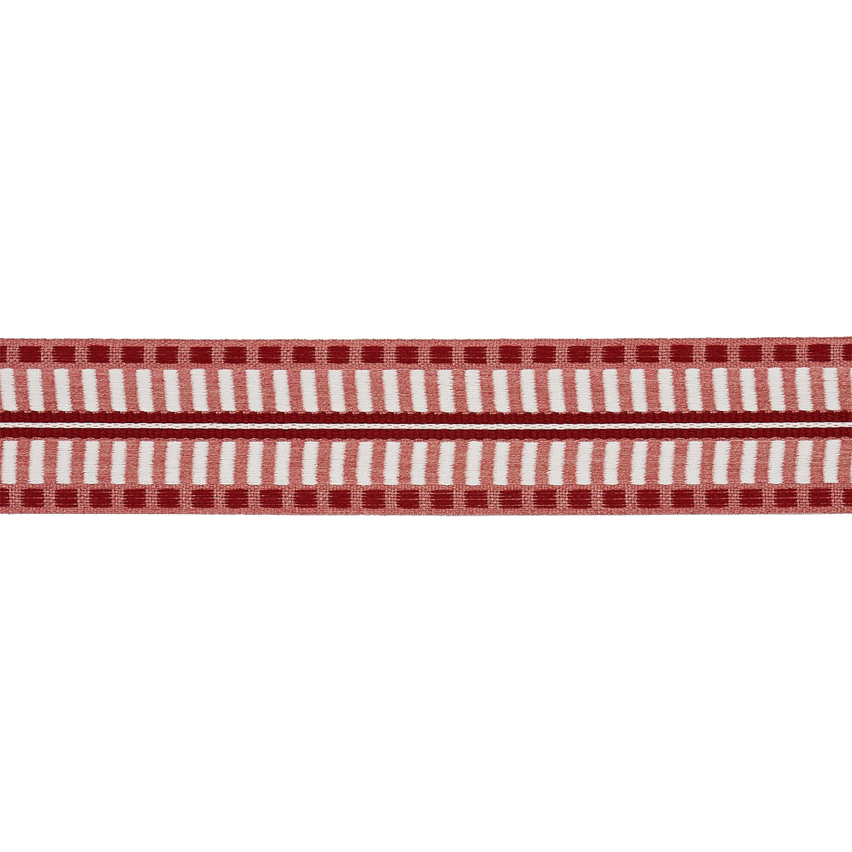 JACOBSEN-TAPE-INDOOR-OUTDOOR-ROSE-SCHUMACHER-73634 - Schumacher Trim