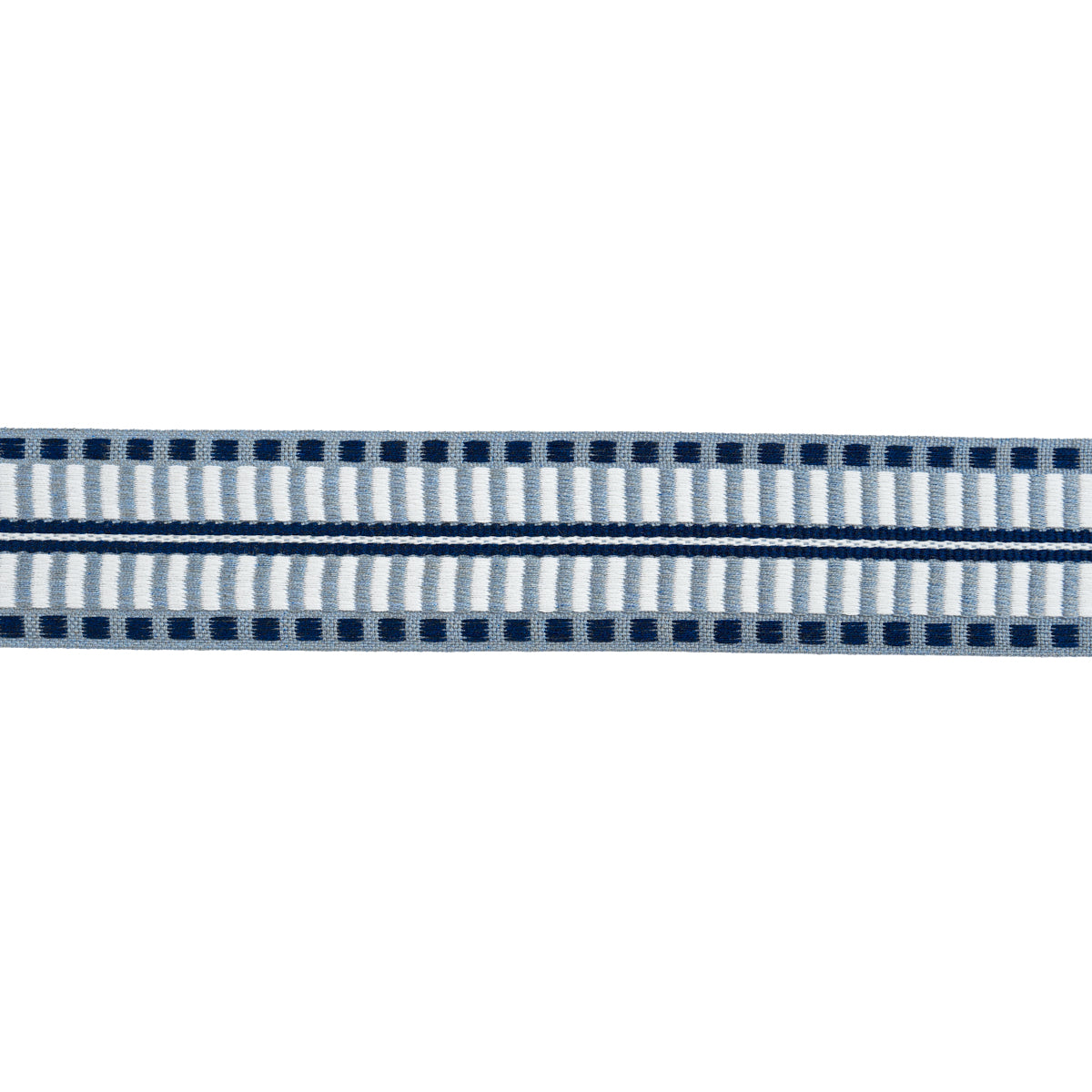 JACOBSEN-TAPE-INDOOR-OUTDOOR-NAVY-SCHUMACHER-73636 - Schumacher Recortar