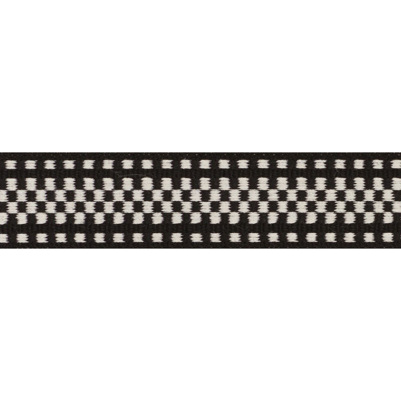 MARTA-TAPE-INDOOR-OUTDOOR-BLACK-SCHUMACHER-73654 - Schumacher Trim