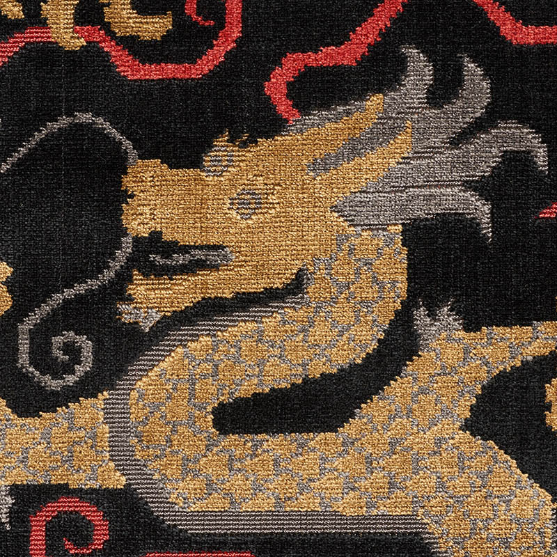 BIXI-VELVET-ONYX-SCHUMACHER-73974 - Schumacher Fabric