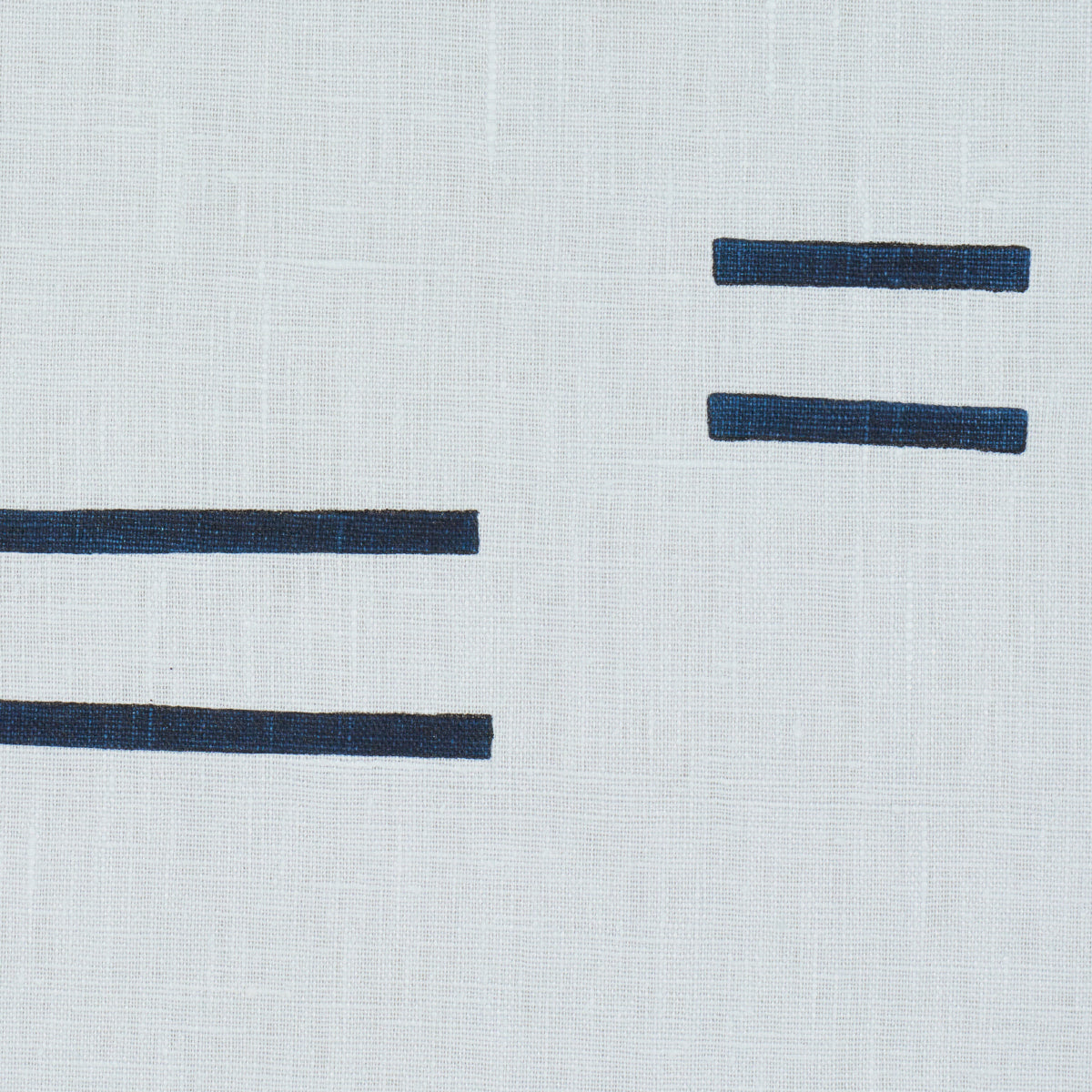 OAXACA-HAND-BLOCK-PRINT-NAVY-ON-SKY-SCHUMACHER-74002 - Schumacher Tela