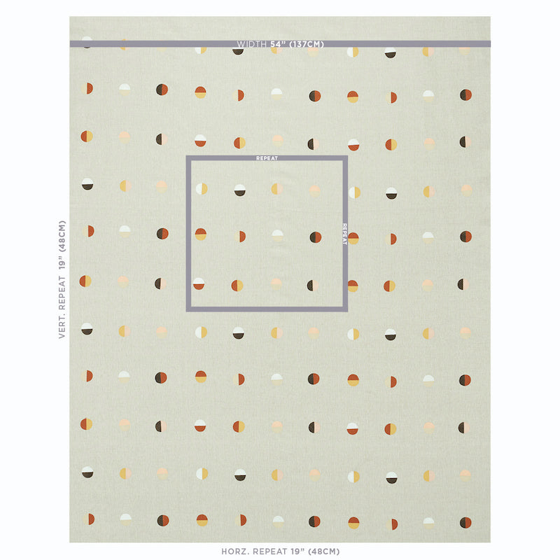 JOSHUA-TREE-HAND-BLOCK-PRINT-DESERT-MOONS-SCHUMACHER-74043 - Schumacher Tela