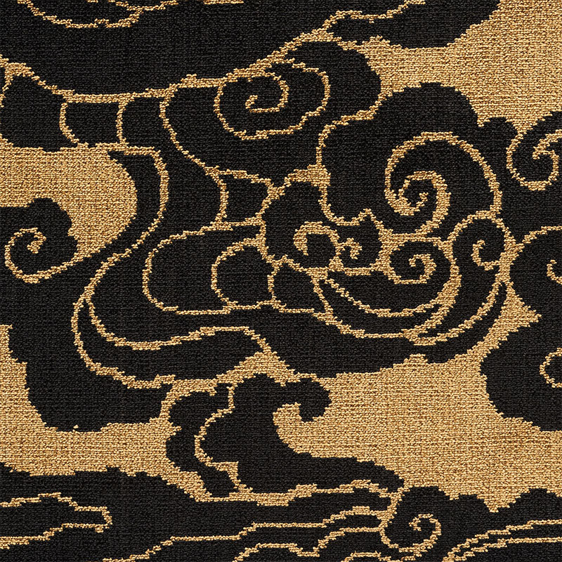 SOZAN-VELVET-GOLD-ONYX-SCHUMACHER-74060 - Schumacher Fabric