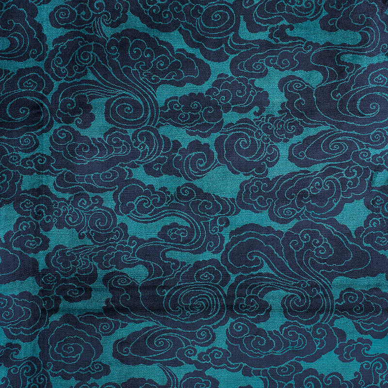 SOZAN-VELVET-PEACOCK-SCHUMACHER-74061 - Schumacher Fabric