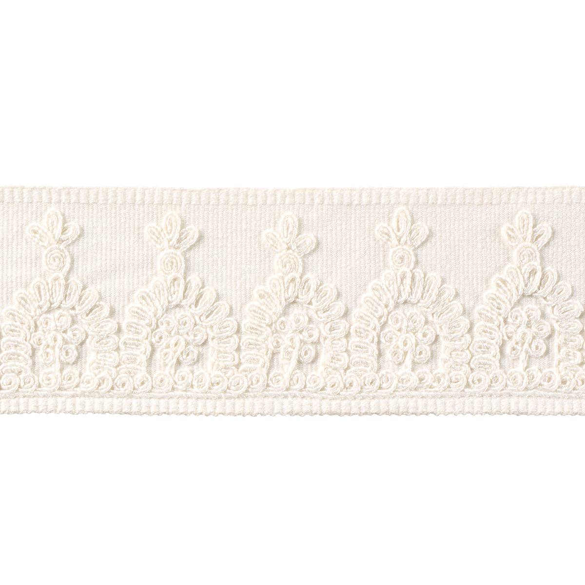 NOELIA-EMBROIDERED-TAPE-WHITE-SCHUMACHER-74158 - Schumacher Recortar