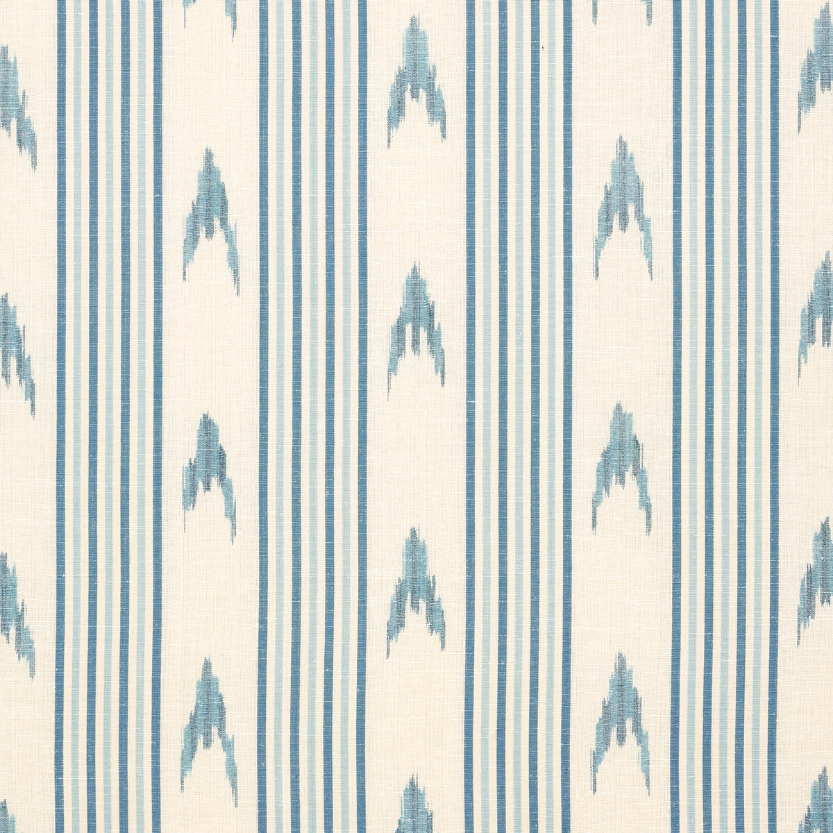 SANTA-BARBARA-IKAT-CHINA-BLUE-SCHUMACHER-74223 - Schumacher Fabric