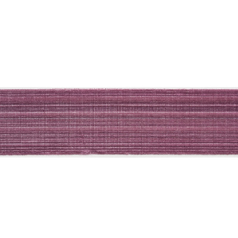 GASPARD-VELVET-TAPE-WIDE-EGGPLANT-SCHUMACHER-74242 - Schumacher Trim