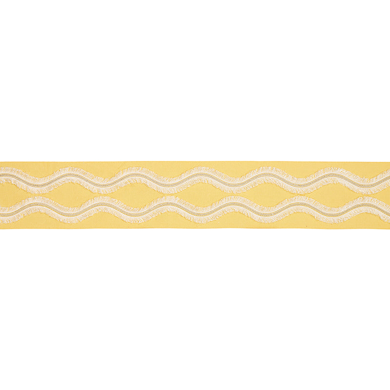 OGEE-EMBROIDERED-TAPE-YELLOW-SCHUMACHER-74333 - Schumacher Recortar