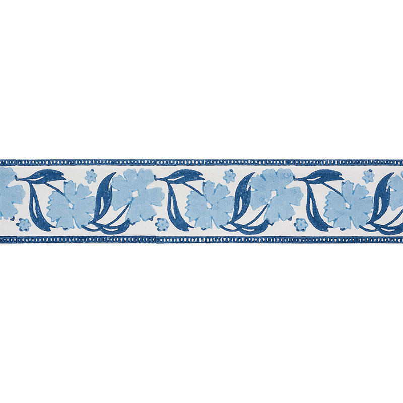 ADRA-HAND-BLOCKED-TAPE-BLUES-SCHUMACHER-74400 - Schumacher Trim
