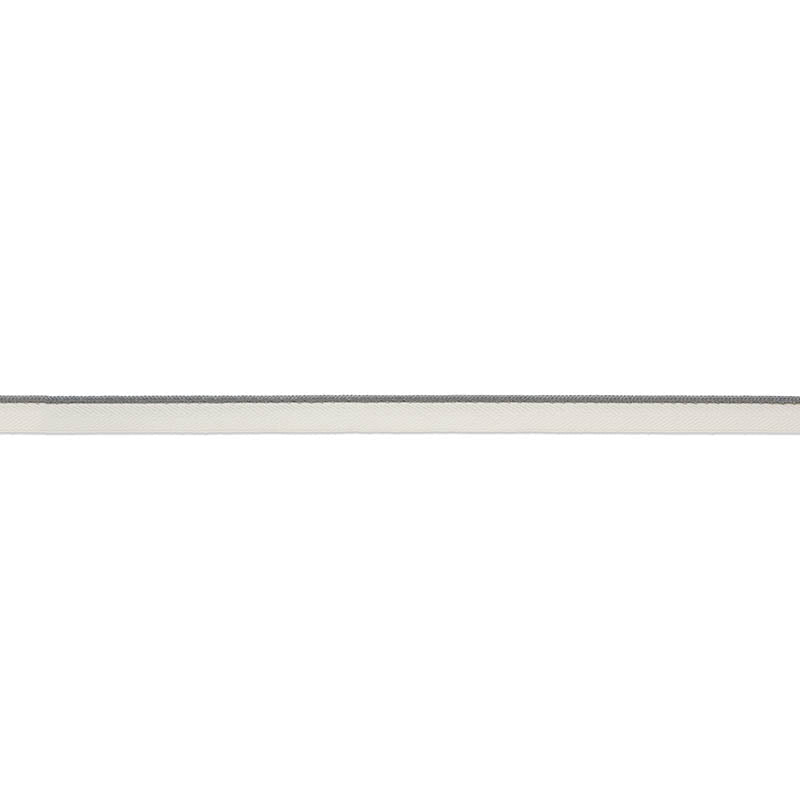 GUSTAVE-SILK-LIP-CORD-NARROW-GREY-SCHUMACHER-74533 - Schumacher Recortar