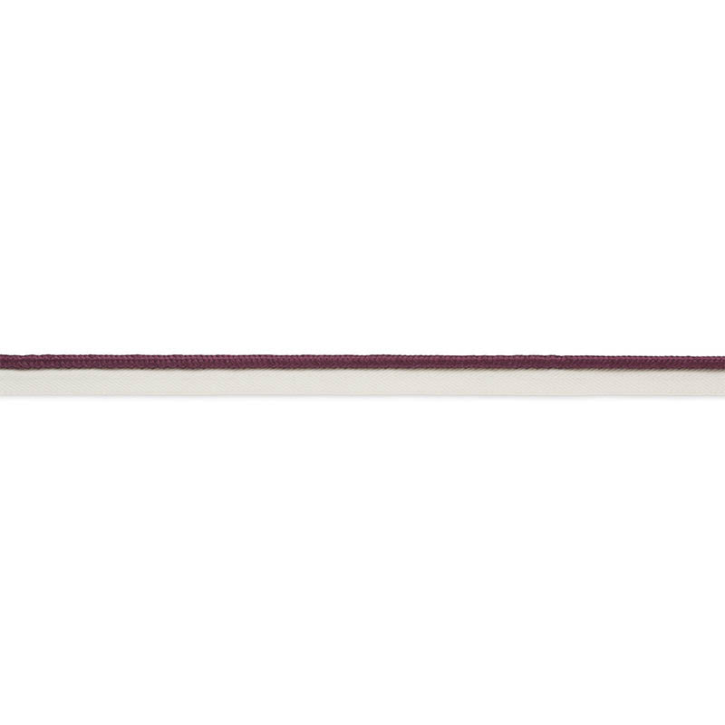 GUSTAVE-SILK-LIP-CORD-MEDIUM-EGGPLANT-SCHUMACHER-74555 - Schumacher Recortar