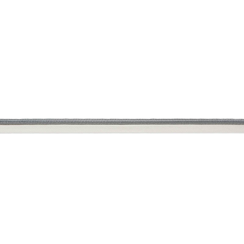 GUSTAVE-SILK-LIP-CORD-WIDE-GREY-SCHUMACHER-74573 - Schumacher Recortar