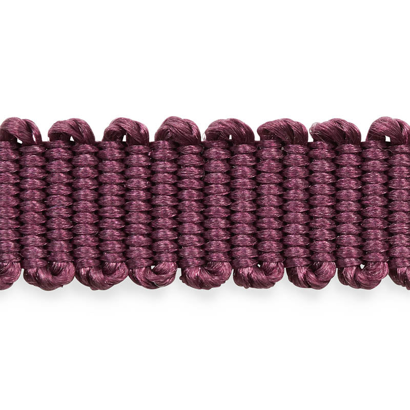 PIERRE-SILK-GIMP-EXTRA-NARROW-EGGPLANT-SCHUMACHER-74635 - Schumacher Recortar
