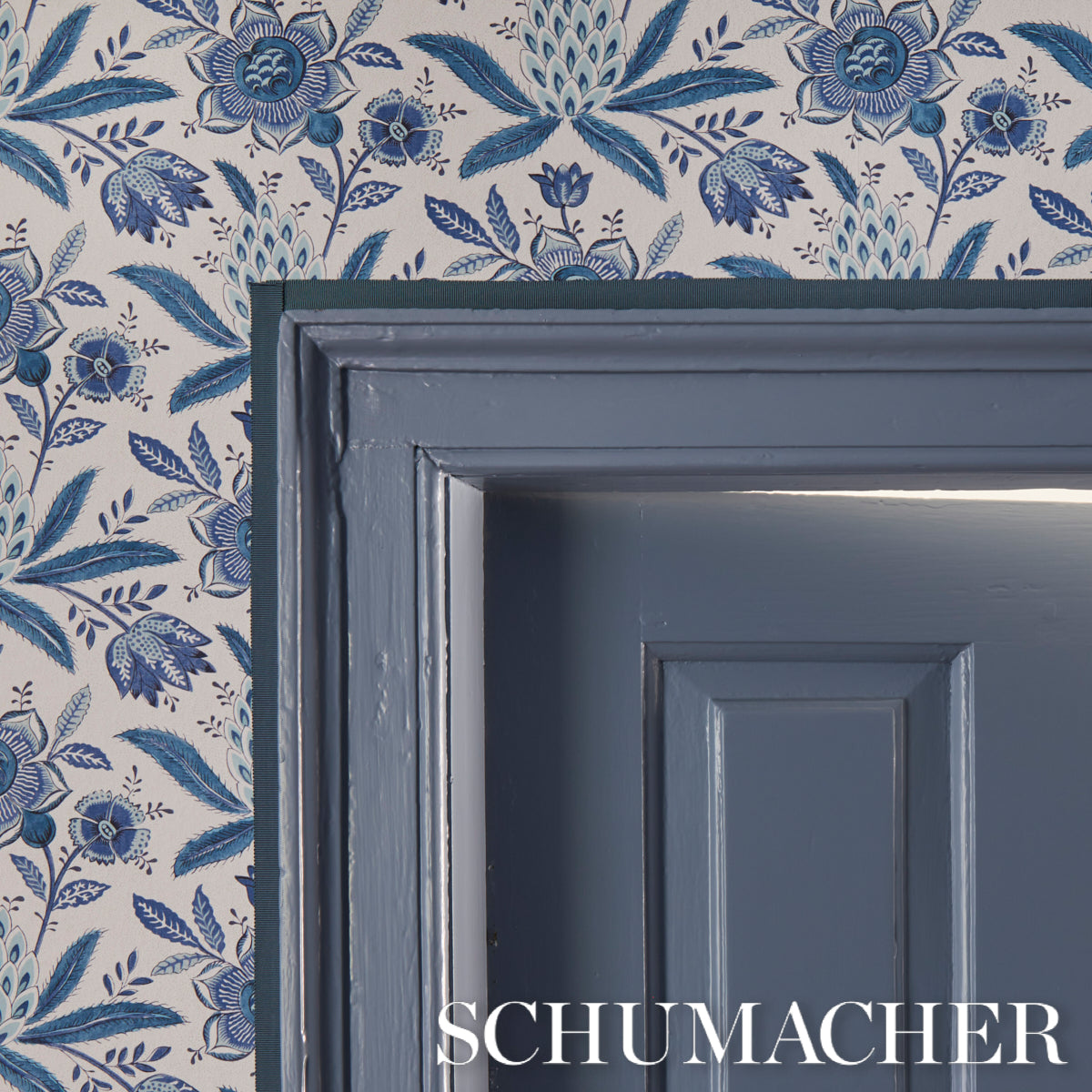 PIERRE-SILK-GIMP-MEDIUM-CADET-SCHUMACHER-74672 - Schumacher Recortar