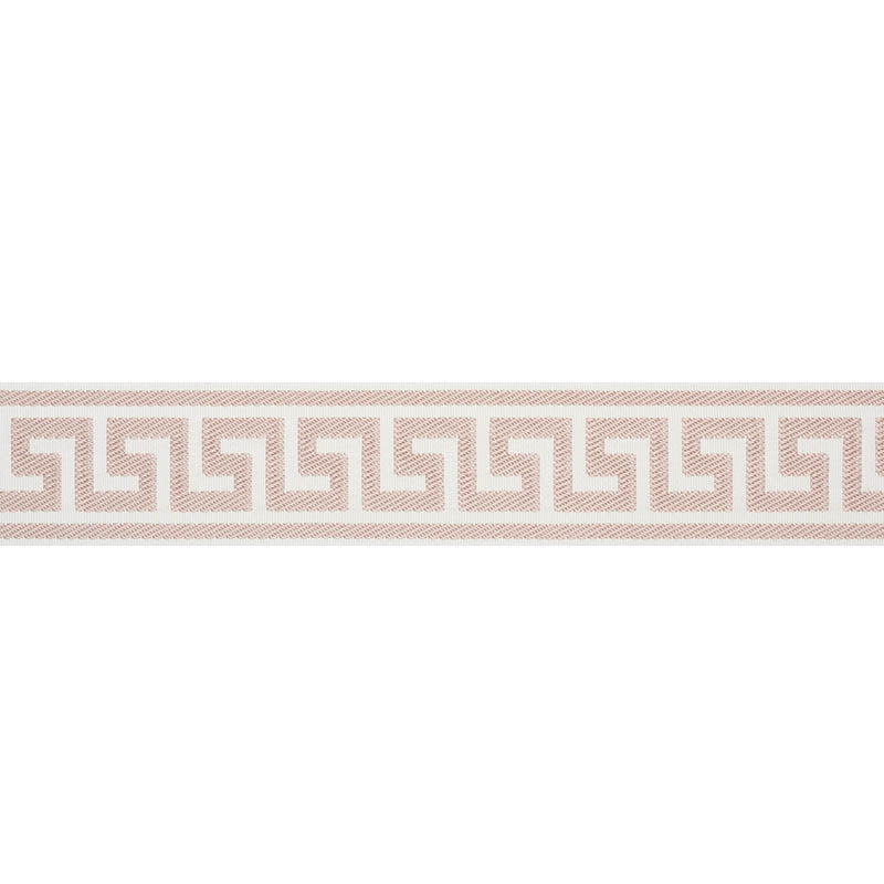 ETIENNE-SILK-GREEK-KEY-WIDE-BLUSH-SCHUMACHER-74709 - Schumacher Trim