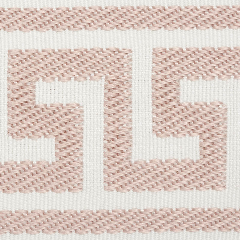 ETIENNE-SILK-GREEK-KEY-WIDE-BLUSH-SCHUMACHER-74709 - Schumacher Trim