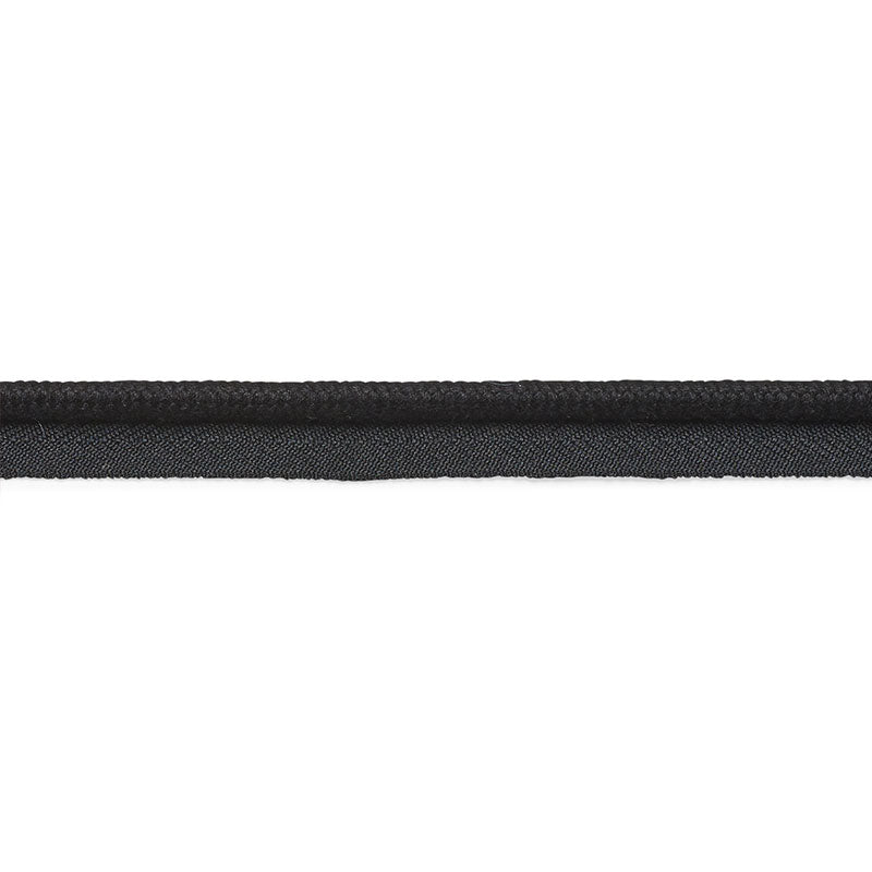 CEDRIC-COTTON-LIP-CORD-WIDE-BLACK-SCHUMACHER-74805 - Schumacher Trim