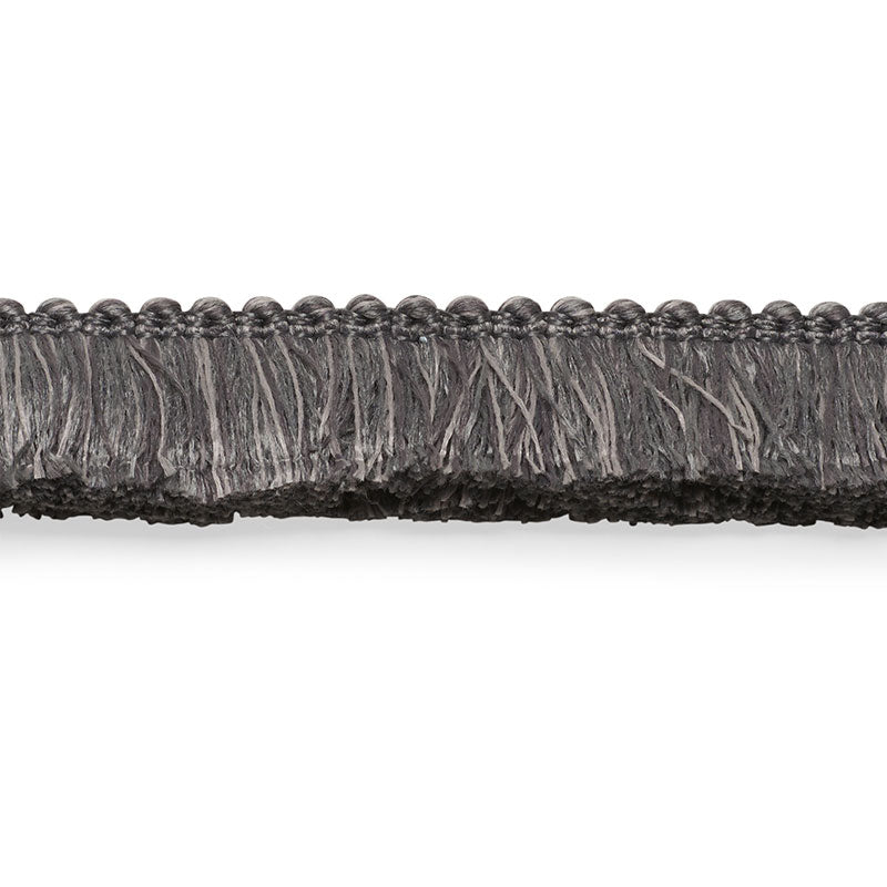 MEYER-BRUSH-FRINGE-CHARCOAL-SCHUMACHER-74949 - Schumacher Recortar