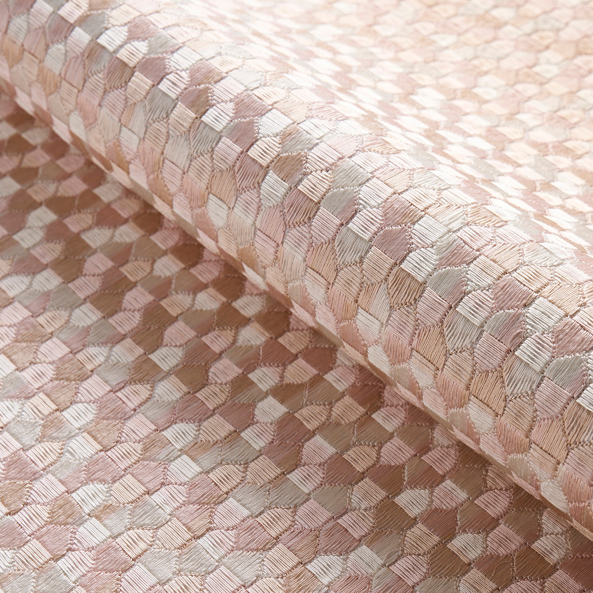 IVINS-EMBROIDERY-BLUSH-SCHUMACHER-75124 - Schumacher Fabric
