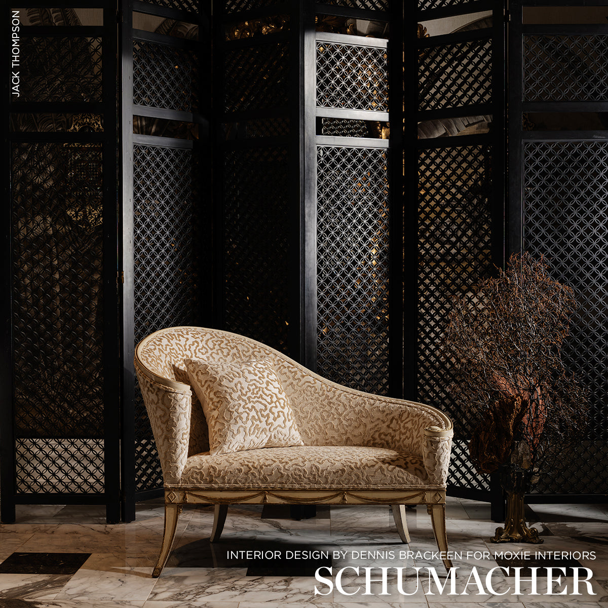 JANIS-VELVET-CHAMPAGNE-SCHUMACHER-75224 - Schumacher Fabric