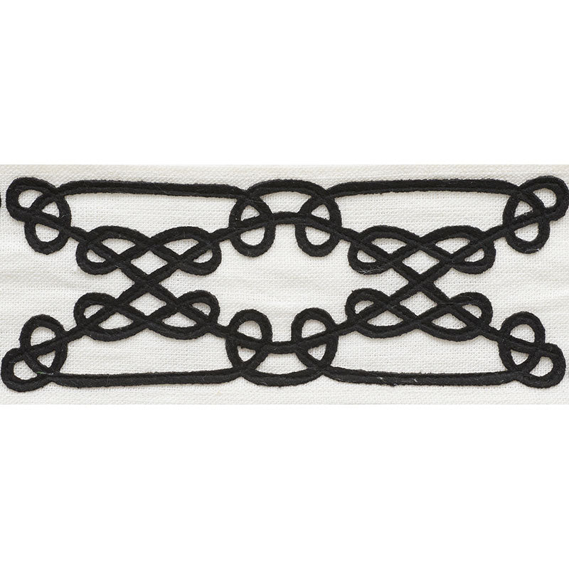 ORMOND-TAPE-BLACK-SCHUMACHER-75352 - Schumacher Trim