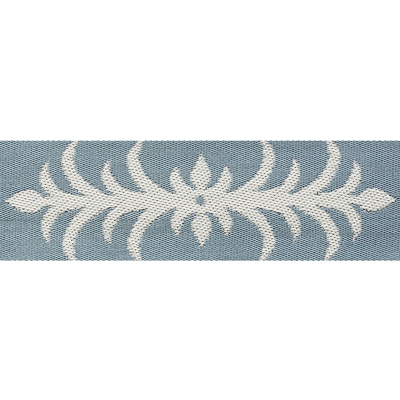ACANTHUS-TAPE-SLUMBER-BLUE-SCHUMACHER-75443 - Schumacher Recortar
